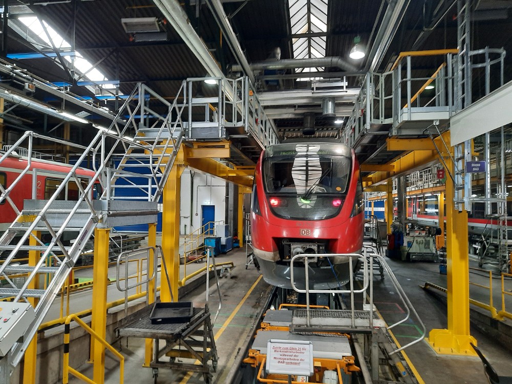 Stationary Roof Work Platform