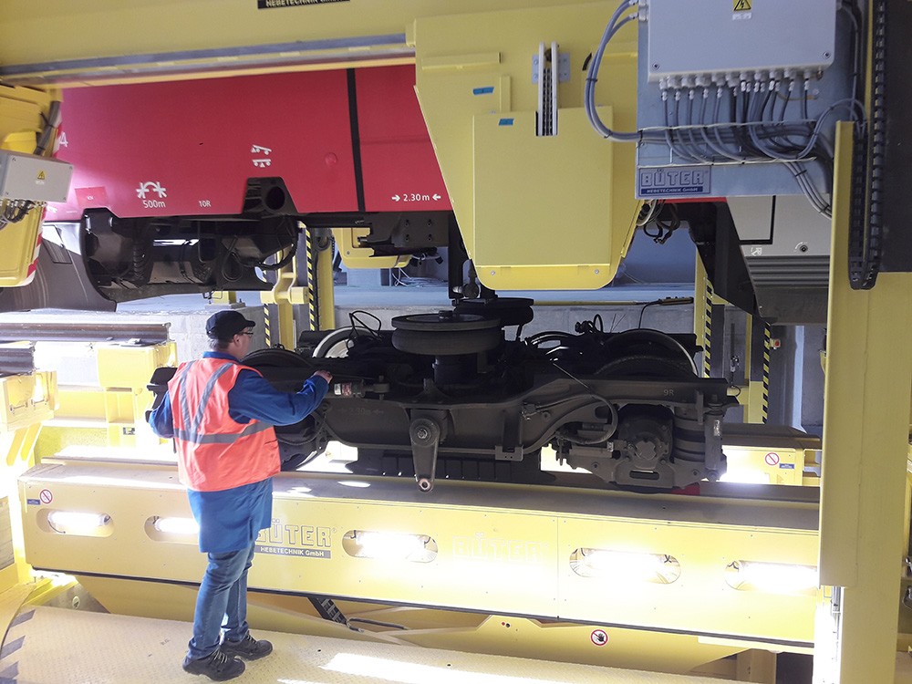 Removal of a Bogie
