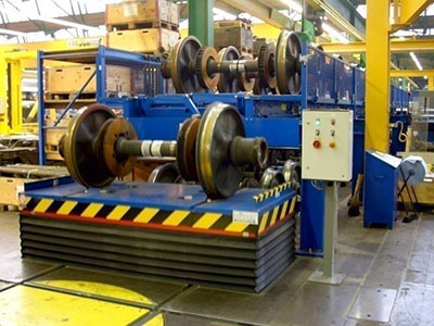 Radsatzhandlings-Anlage